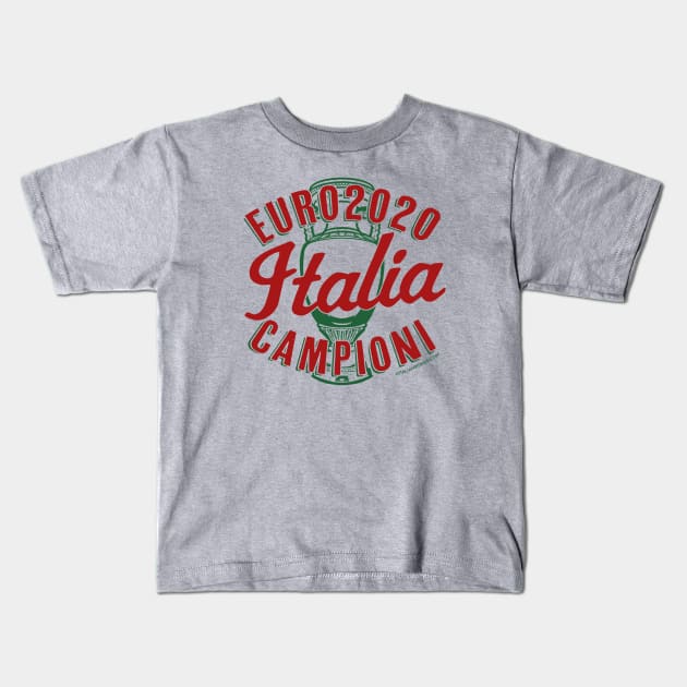 Euro 2020 Campioni Kids T-Shirt by ItalianPowerStore